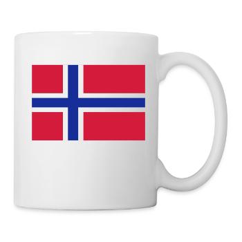 Norwegen - Tasse - Weiß - Rechts