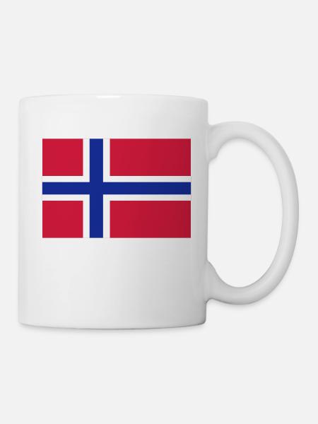Norwegen - Tasse - Weiß