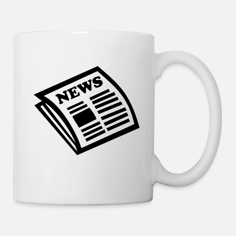 Journal - Mug blanc - blanc