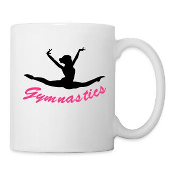 Gymnastics, gymnastique - Mug blanc - blanc - Droite