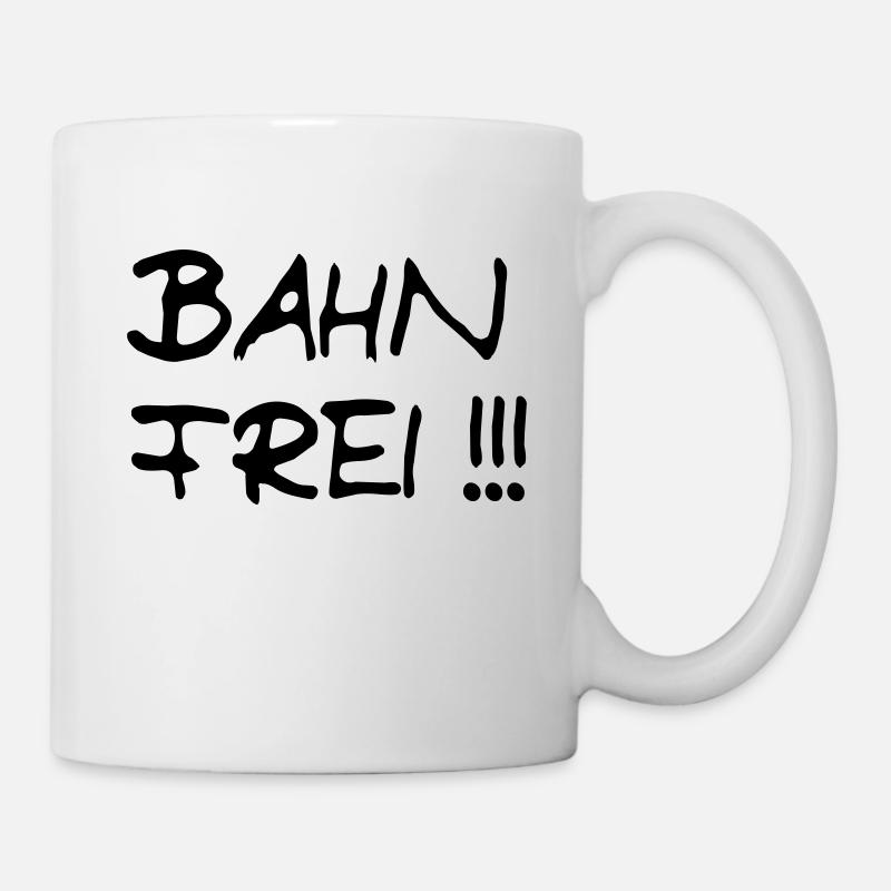 Faites place! - Mug blanc - blanc