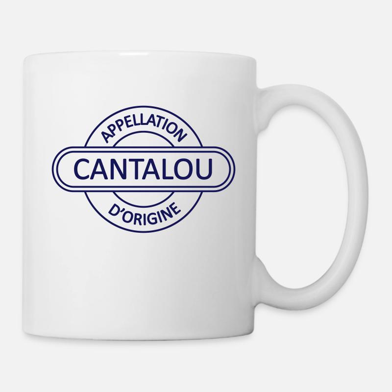 Cantalou, 100% Cantal - Mug blanc - blanc