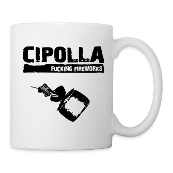 Cipolla Fucking Fireworks Pyrotechnics Firecrackers - Mug - white - Right