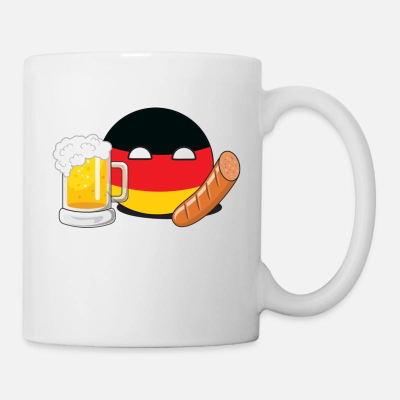 GermanyBall I - Tasse - Weiß