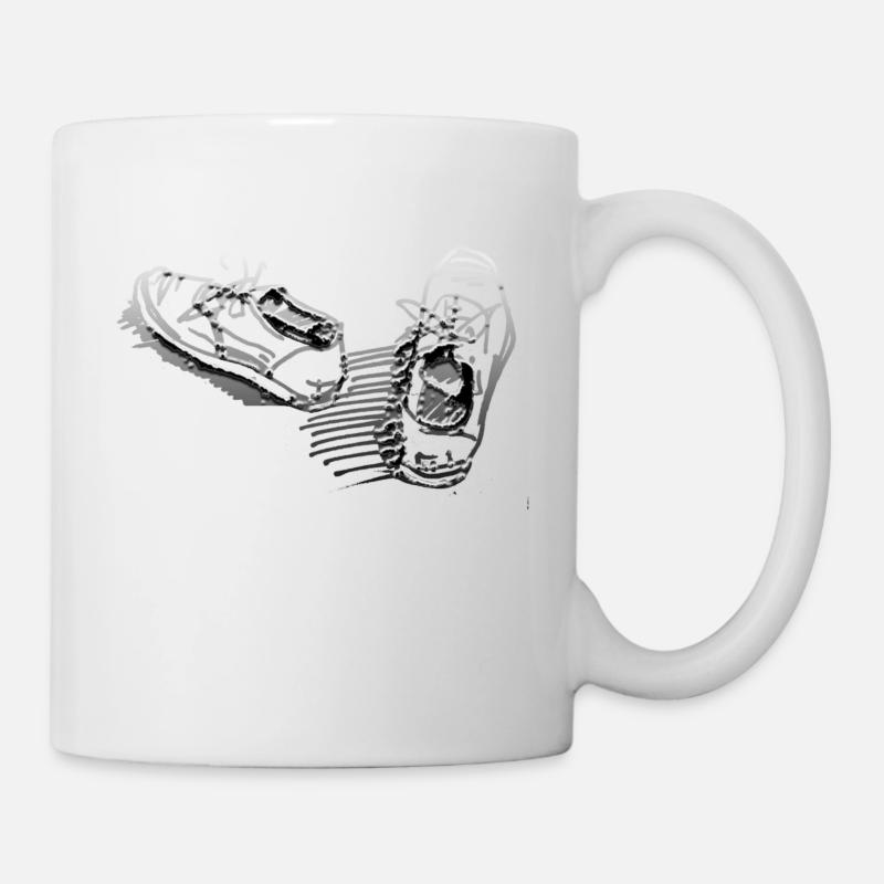 Schuhe - Tasse - Weiß