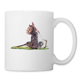 Bekassine - Tasse - Weiß - Rechts
