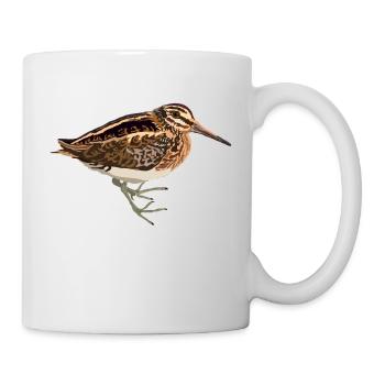 Zwergschnepfe - Tasse - Weiß - Rechts