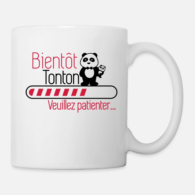bientôt tonton - Futur oncle - Mug blanc - blanc