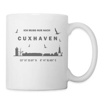 Therapie Cuxhaven - Tasse - Weiß - Rechts