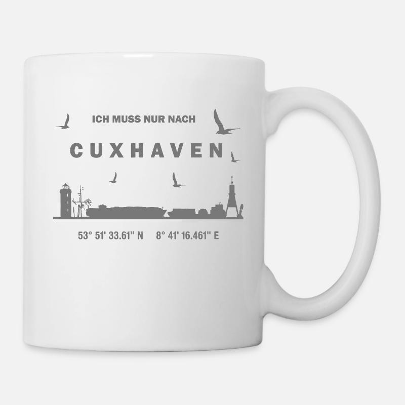Therapie Cuxhaven - Tasse - Weiß