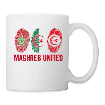 MAGHREB UNITED المغرب - Tasse - Weiß - Rechts