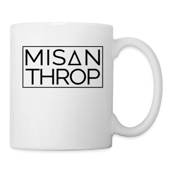 Misanthrop - Tasse - Weiß - Rechts