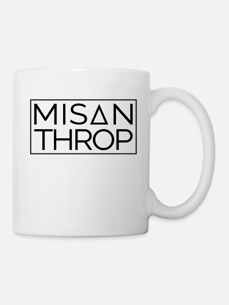 misanthrope - Mug - white