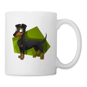 Manchester Terrier - Mug - white - Right