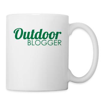 Outdoor blogger - Mug - white - Right