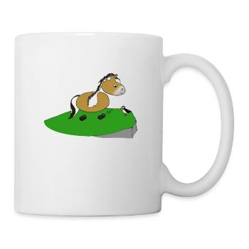 Snorre und Puffin - Tasse - Weiß - Rechts