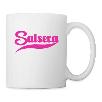 rose salsera - Danse Shirts - Mug blanc - blanc - Droite