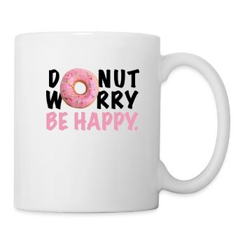 DONUT WORRY HEUREUX - Mug blanc - blanc - Droite