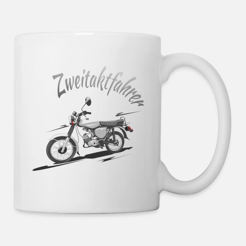 S51 Zweitaktfahrer - Tasse - Weiß