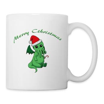 Cthristmas Cthulhu - Mug blanc - blanc - Droite