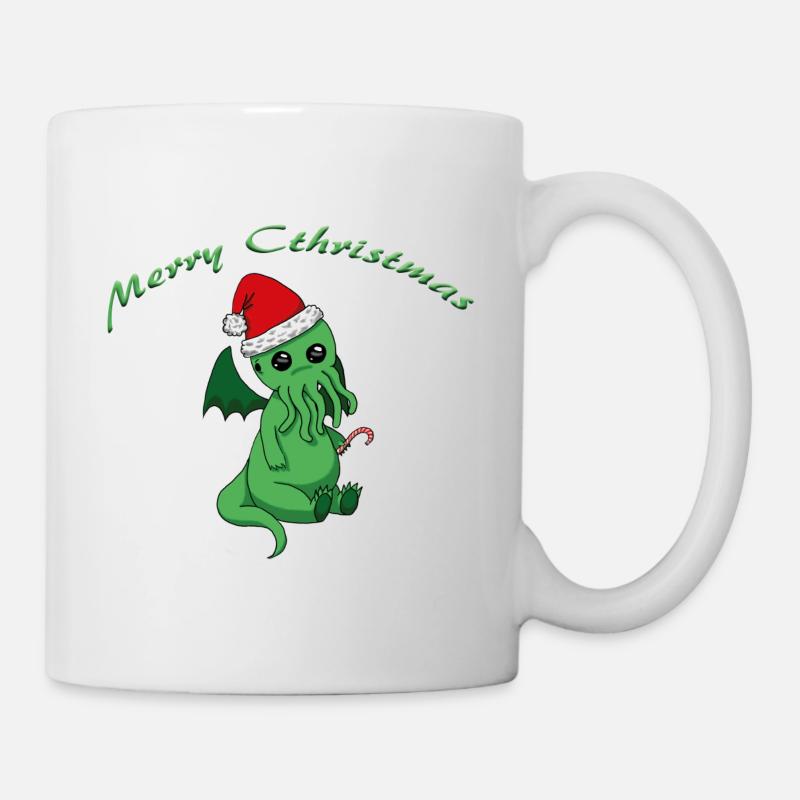 Cthristmas Cthulhu - Mug blanc - blanc