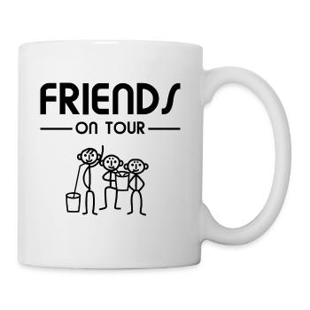Männer Party - Friends on Tour - Tasse - Weiß - Rechts