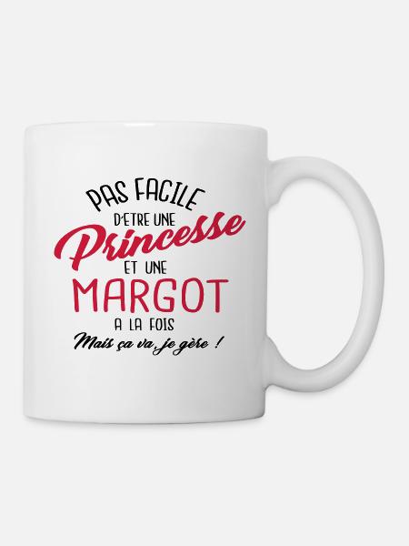 Princesse et Margot - Mug blanc - blanc