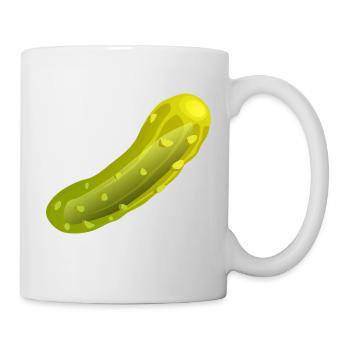 Concombres - Mug blanc - blanc - Droite