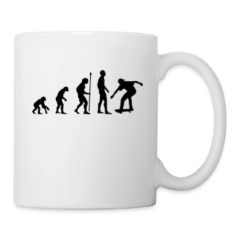 Skater Evolution - Tasse - Weiß - Rechts