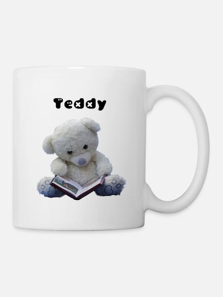 Teddy - Mug blanc - blanc