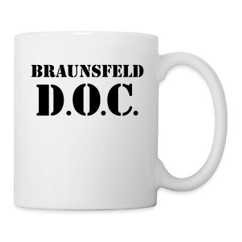 D.O.C. Braunsfeld - Tasse - Weiß - Rechts