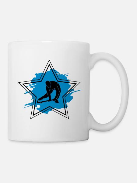 Hockey Star - Mug blanc - blanc