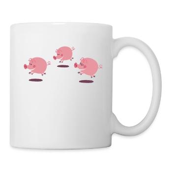 little pigs - Mug - white - Right