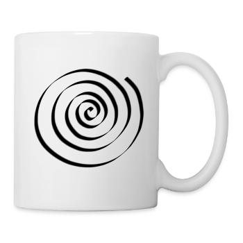 spirale - Tasse - Weiß - Rechts