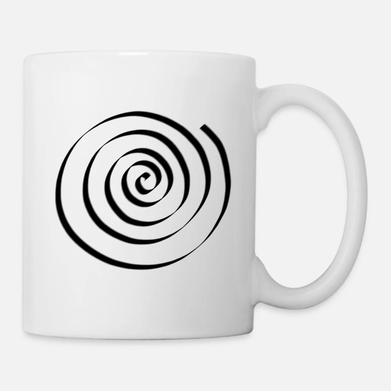 spiral - Mug - white