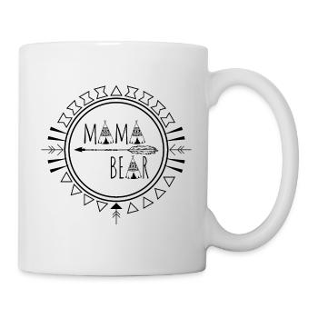Mama Bear - Tasse - Weiß - Rechts
