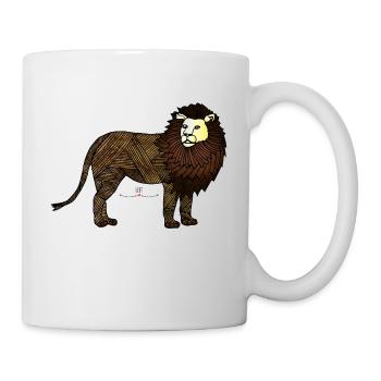 Strong as a lion - The of Orbis - Mug - white - Right