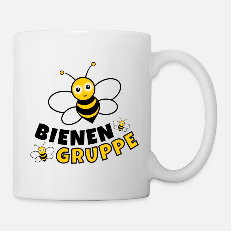 Bienen Gruppe - Tasse - Weiß