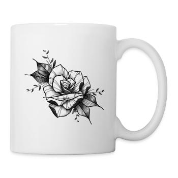 ROSE - Mug blanc - blanc - Droite