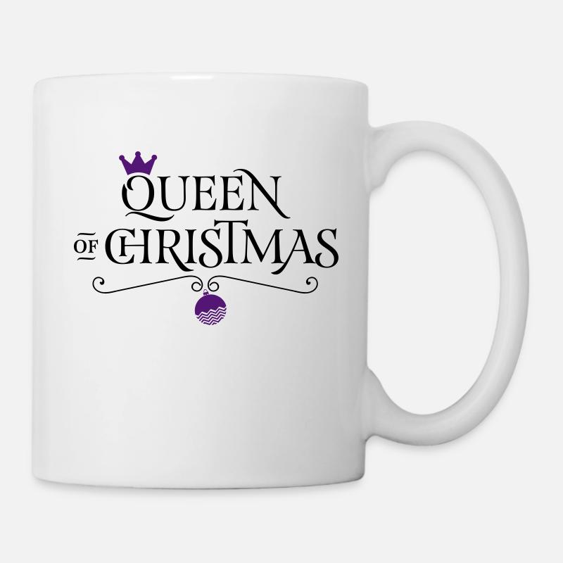 lustige Weihnachten - Tasse - Weiß
