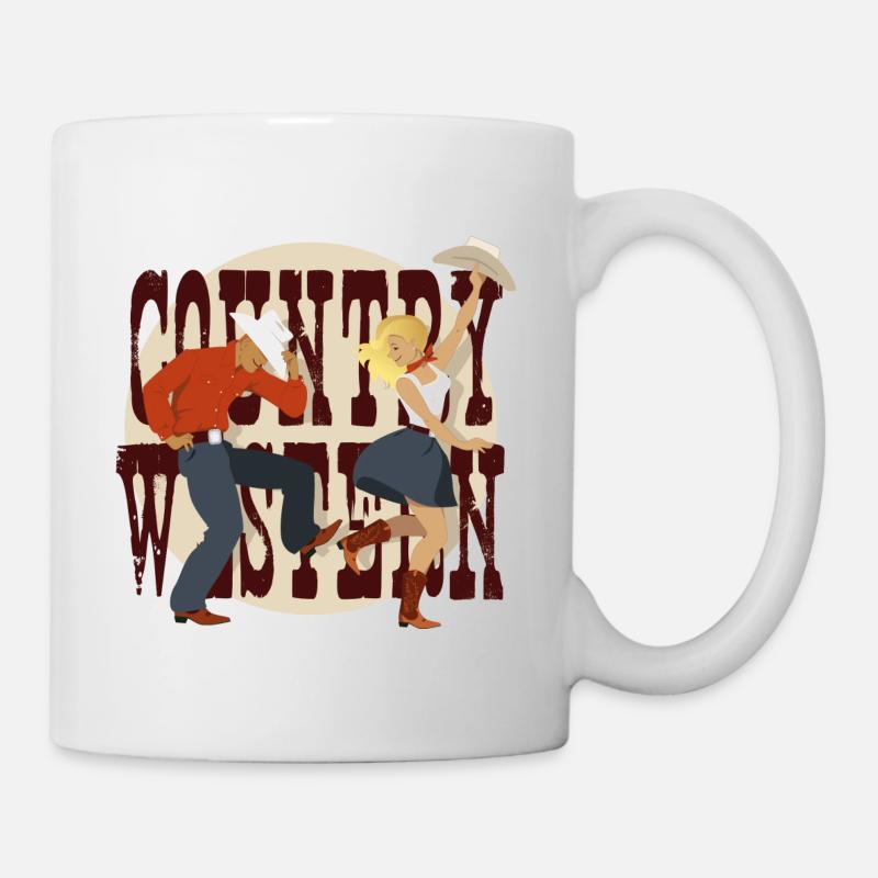 Pays Western - Mug blanc - blanc
