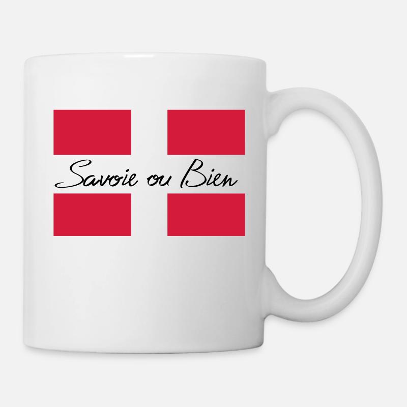 drapeau Savoie - Mug blanc - blanc
