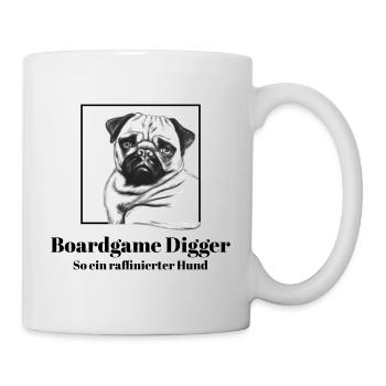 Brettspiel Boardgame - Tasse - Weiß - Rechts