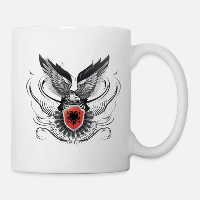 Shqiponja/Albania #02 - Mug - white
