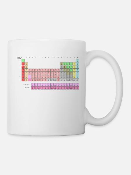 Periodic Table - Mug - white