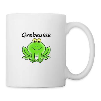 Grebeusse - Tasse - Weiß - Rechts