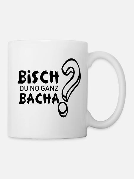 funny Swabian sayings Swabia Ländle saying - Mug - white