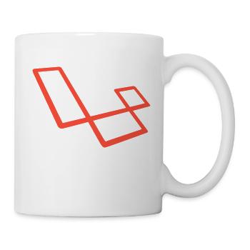 Laravel - Tasse - Weiß - Rechts