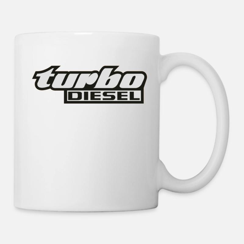 Turbodiesel - Tasse - Weiß