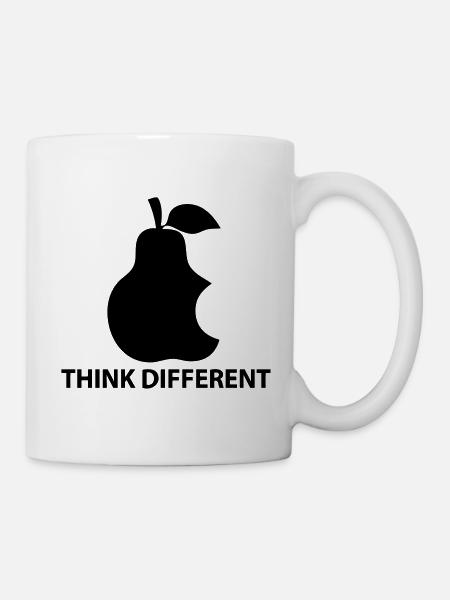 Think different la belle poire. - Mug blanc - blanc